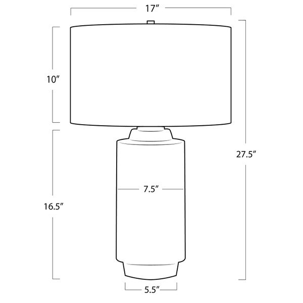 Zuri Ceramic Table Lamp